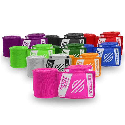 Buy Sanabul Elastic 120 Inch Boxing Hand Wraps | Kickboxing Handwraps ...