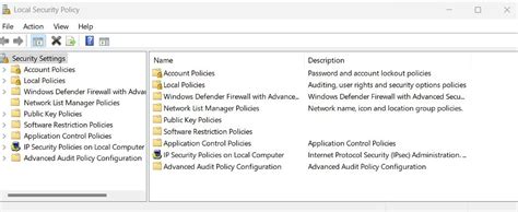 Image result for Windows Local Security Policy