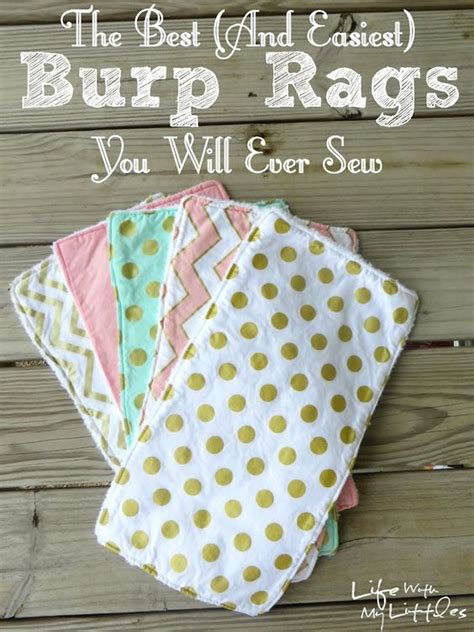 Image result for Easy Burp Cloth Tutorial