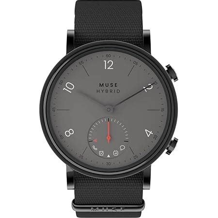 Noise NoiseFit Fusion Hybrid Smart Watch with Leather Strap (Classic ...