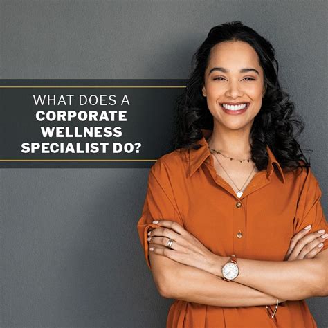 What Does a Corporate Wellness Specialist Do? | Corporate wellness ...