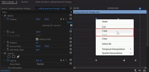 Image result for Premiere Pro Keyframes