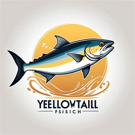 Yellowtail Fish Logo | Stable Diffusion Online