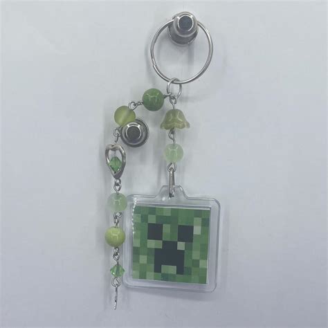 Image result for Minecraft Creeper Keychain