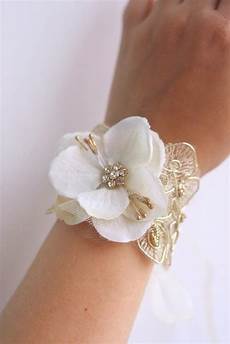 Wrist Flower Corsages For Weddings by Ivory Flower Wrist Corsage Wedding Floral Bracelet Prom Wrist Flower Corsages For Weddings