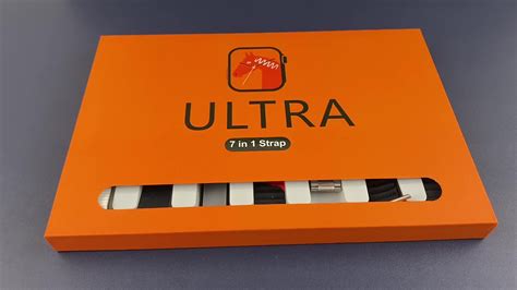 Hot Selling Ultra 7 In 1 Smart Watch Seven Different Straps 49mm 2.2 ...