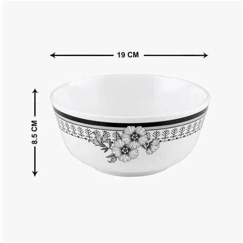 Buy Corsica Set of 4 Melamine Cereal Bowls from Corsica by Home Centre ...