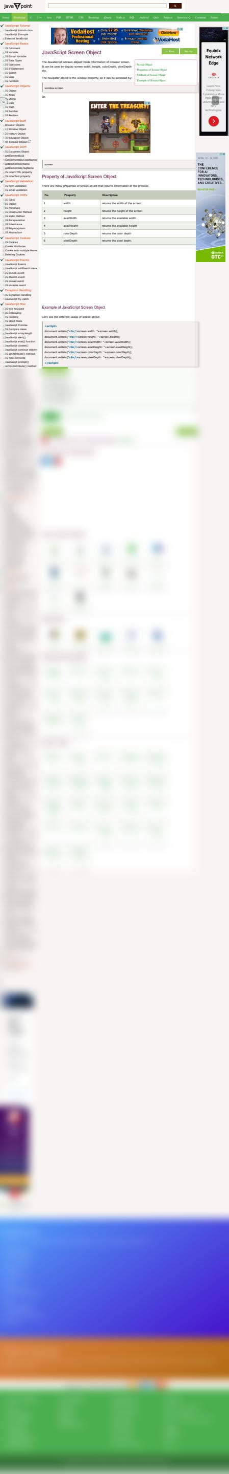 Image result for JavaScript Tutorial Javatpoint