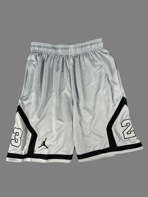 Jordan 23 Grey & Black Shorts – Streetwear Collection – Mizo Jersey Home