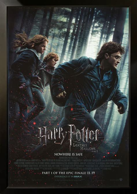 Harry Potter and the Deathly Hallows: Part One Movie Poster - Peters ...
