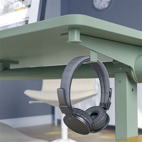 MITTZON foldable table with castors, green, 140x70 cm (551/8x271/2") - IKEA