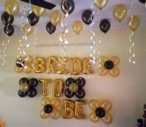 Bachelorette Party Ideas, Bride to Be Decoration at Home in Delhi NCR