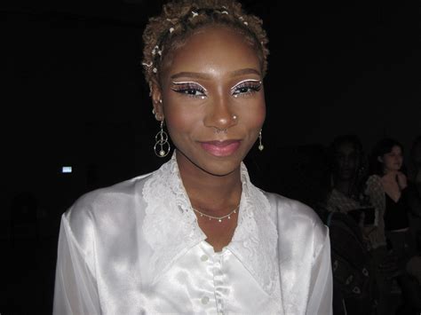 President of Black Student Organization Breyonna Rock ’24 illustrates ...