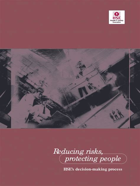 Fillable Online hse gov Reducing Risks: Protecting People - HSE - hse ...
