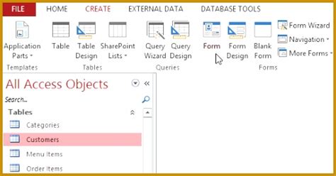 Image result for Example Access Forms Design
