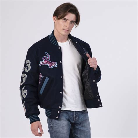 Varsity Base Men Jacket Tokyo Online Exclusive Letterman Jacket Male