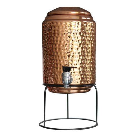 Constructive Pure Copper Small Patch 5 Litre Dispenser for Water Dirt ...