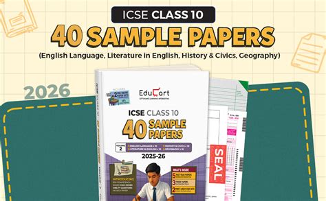 Educart ICSE Sample Paper Class 10 2026 (Volume 2) – History & Civics ...