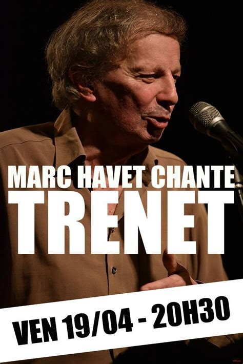 MArc Havet chante Charles Trenet, 11 rue Barbès, 94200 Ivry-sur-Seine ...