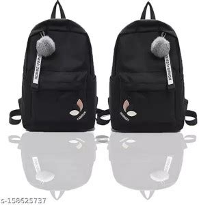 Liftoff Combo Fashion Backpacks For Girls 18 L Backpack Black - Price ...