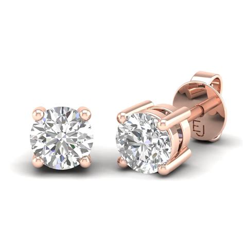 Single Diamond Stud Earring