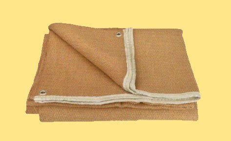 Welding Protection Blanket - High-Temp Spark & Slag Shield | Fire and Web