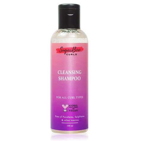 Buy SugarBoo Curls Cleansing Shampoo (100ml) for Dry, Frizzy, Wavy ...