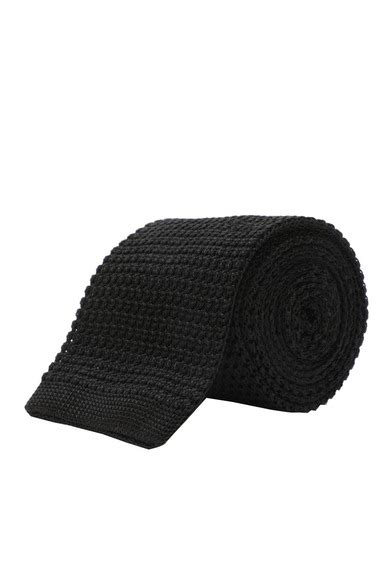 Buy Men Black Textured Tie Online - 300259 | Louis Philippe