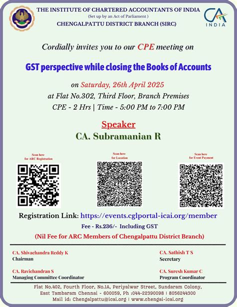Upcoming CPE Programs for Members