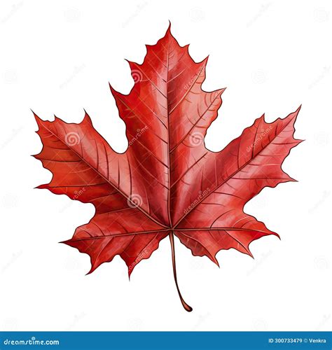 Fall Color Maple Leaf Clip Art Illustration Stock Illustration ...