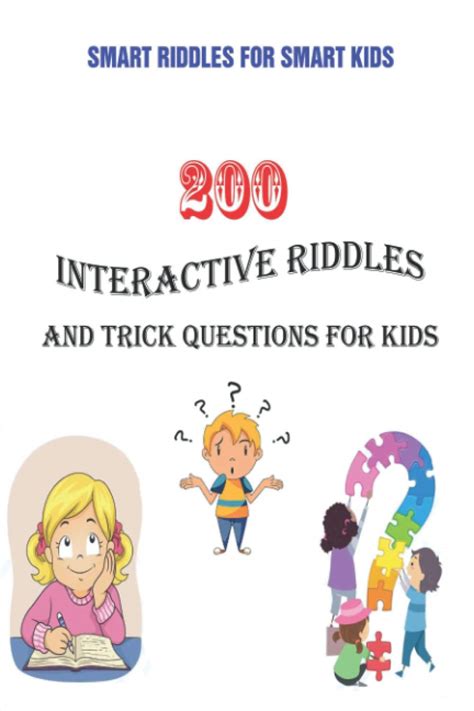 Buy Smart Riddles for Smart Kids: 200 Interactive Riddles and Trick ...