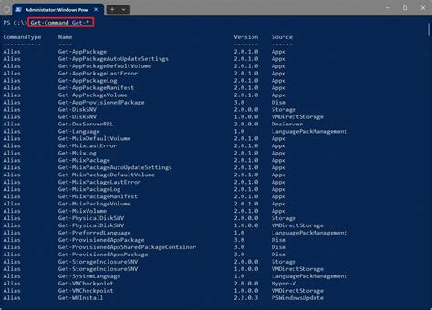PowerShell Commands in Windows 11 的图像结果