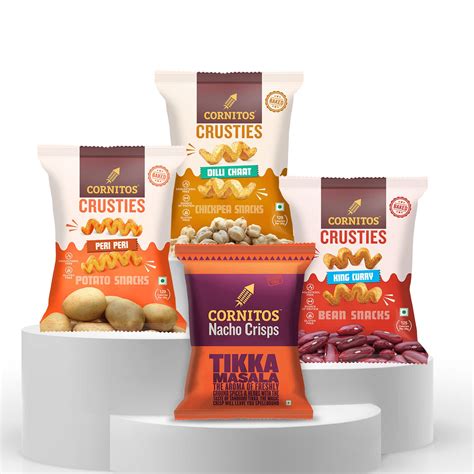 Cornitos Crusties Sizzlin Combo Pack Snacks : Amazon.in: Grocery ...