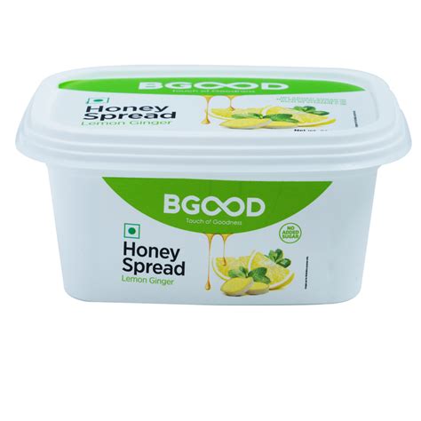Bgood Lemon Ginger Honey Spread | Organic Honey Products. – Bgood honey