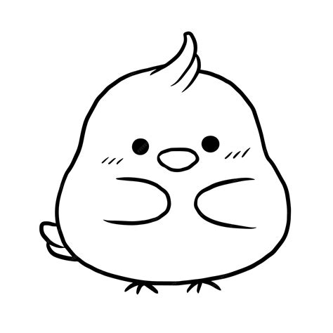 Cute Chicken Drawings