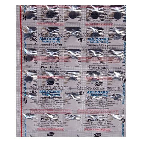 Amlogard 10 mg Tablet 30's Price, Uses, Side Effects, Composition ...