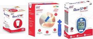 point of care 50strips + 100Lancets & Glucometer Price in India - Buy ...