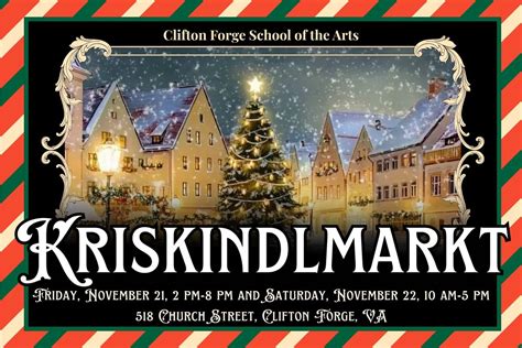 Kriskindlmarkt 2025 - Christmas Market, 518 Church St, Clifton Forge ...