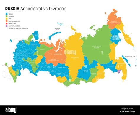 Russia Political Map