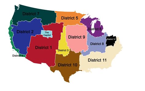 Districts of Panem | Lila's Hunger Games Wiki | Fandom
