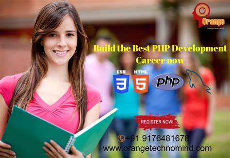 Learn PHP for your Career Web Development, Orange TechnoMind is a ...