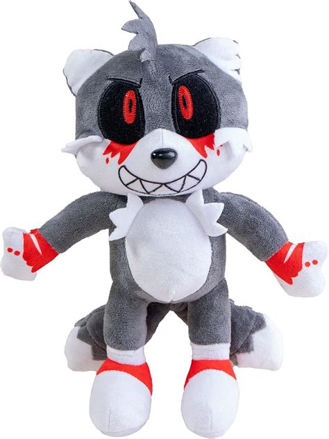 Buy ureeke 30cm/11.8inch Tails.EXE Plush Toy, Blood Sonic.exe Plush Toy ...