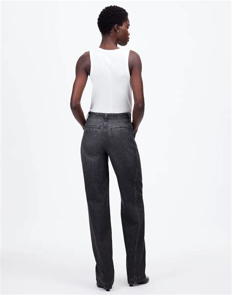 Tapered Denim Trousers | Madewell