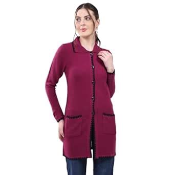 Buy Monte Carlo Women Regular Fit Collar Neck Self Designed Button ...