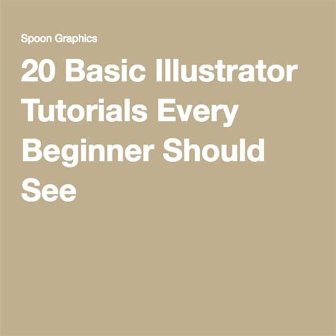 Image result for Basic Illustrator Tutorials Drawing