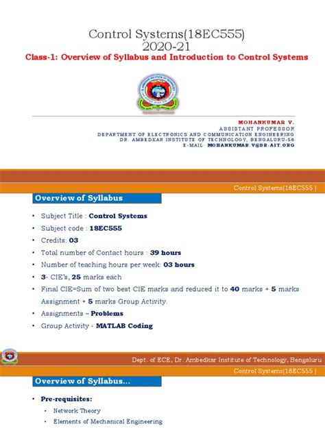 Image result for Control System Module N Course