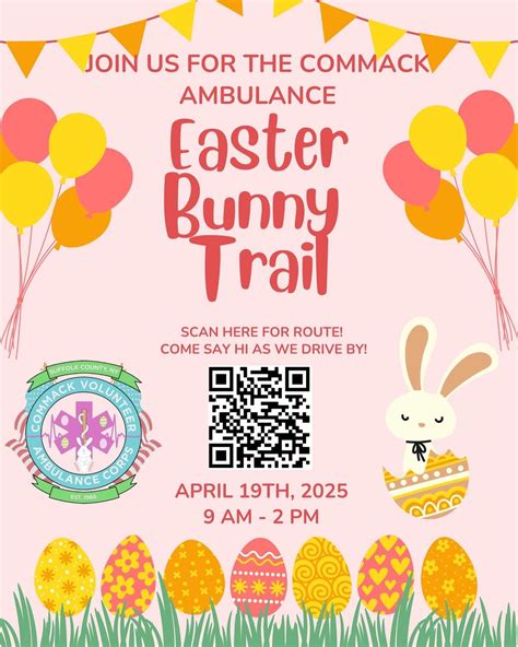Commack Ambulance Easter Bunny Trail, Commack, Long Island, 19 April ...