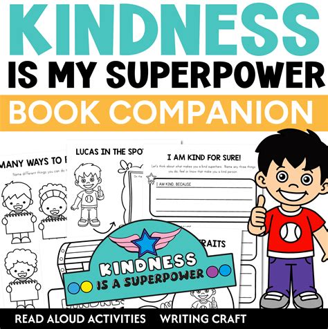 Kindness is My Superpower Activities, Kindness is My Superpower Read ...