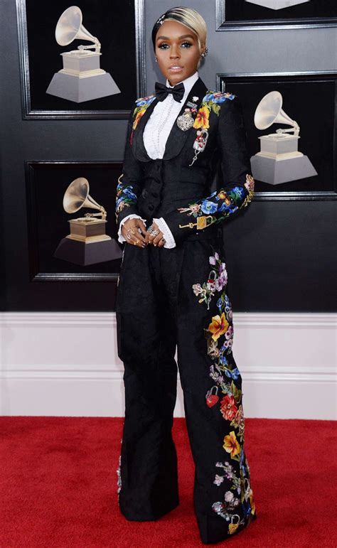 Janelle Monae - 2018 Grammy Awards in New York • CelebMafia
