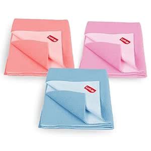 Buy LuvLap Instadry Waterproof Baby Dry Sheet, Small Size 50x70 cm ...